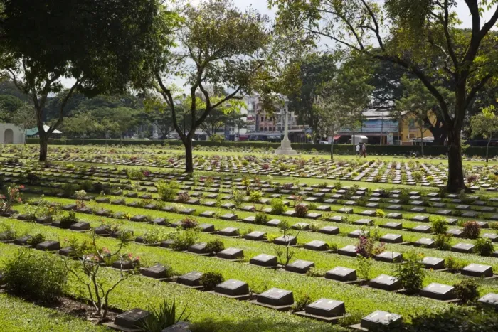 Framed Print : Kanchanaburi War War 2 Cemetery, Kanchanaburi, Central Thailand, Thailand, Southeast Asia, Asia Framed Print : Kanchanaburi War War 2 Cemetery, Kanchanaburi, Central Thailand, Thailand, Southeast Asia, Asia