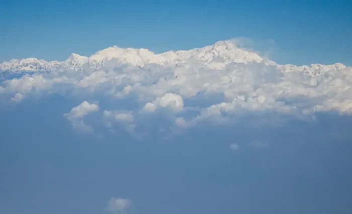 Framed Print : Kangchenjunga, the third highest peak in the world, viewed from a plane, Bandogra to Paro flight Framed Print : Kangchenjunga, the third highest peak in the world, viewed from a plane, Bandogra to Paro flight