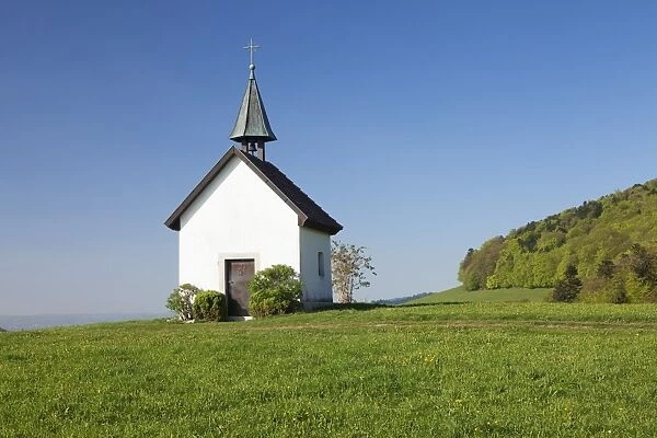 Kapelle Saalenberg chapel, Soelden, Markgraefler Land, Black Forest, Baden- Wurttemberg