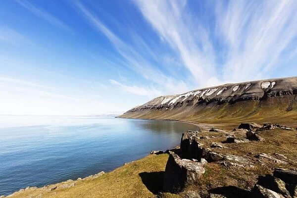Kapp Lee, Spitsbergen, Svalbard, Arctic, Norway, Europe