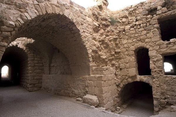 Karak Crusader Castle ruins