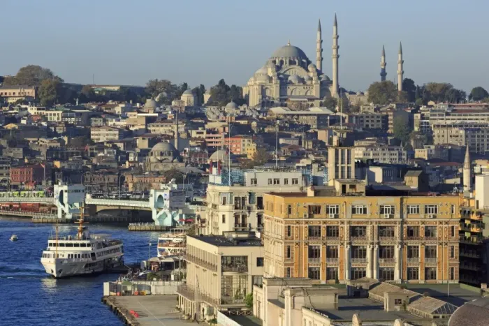 Framed Print : Karakoy area on the Golden Horn, Istanbul, Turkey, Europe Framed Print : Karakoy area on the Golden Horn, Istanbul, Turkey, Europe