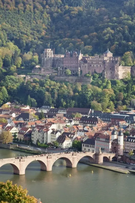 Framed Print : Karl Theodor Bridge with Stadttor gate, castle and Heilig Geist Church, Heidelberg, Baden Wurttemberg, Germany, Europe Framed Print : Karl Theodor Bridge with Stadttor gate, castle and Heilig Geist Church, Heidelberg, Baden Wurttemberg, Germany, Europe