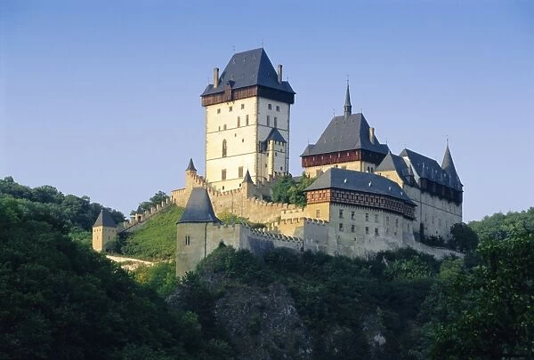 Karlstejn Castle, Central Bohemia, Czech Republic, Europe