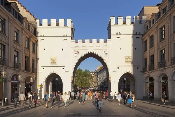 Karlstor Gate, Karlsplatz Square, Stachus, Munich, Bavaria, Germany, Europe