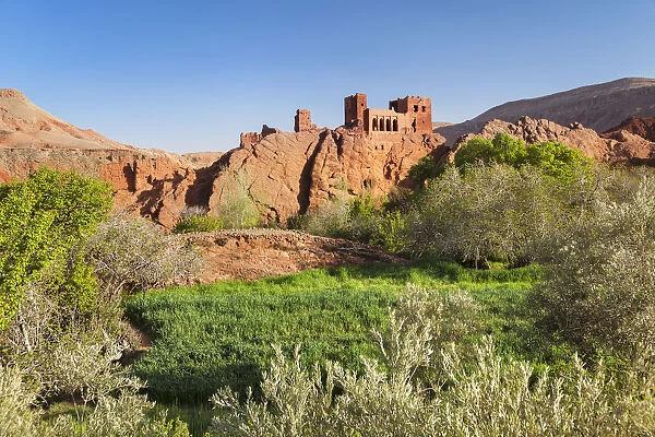 Kasbah Ait Aesh, Dades Valley, Atlas Mountains, Southern Morocco, Morocco, North Africa