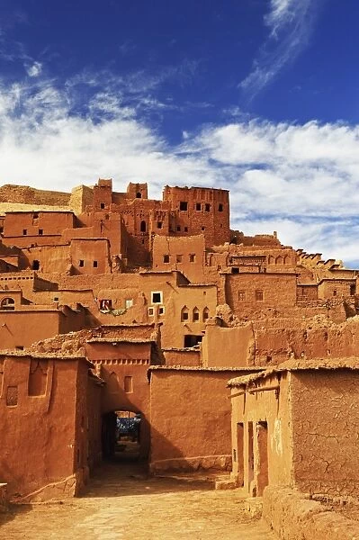 Kasbah of Ait-Benhaddou, UNESCO World Heritage Site, Morocco, North Africa, Africa