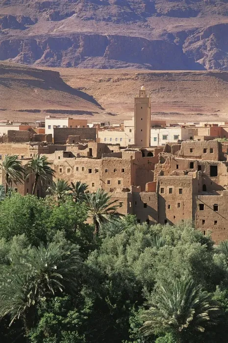 Framed Print : Kasbah, Draa Valley, Morocco