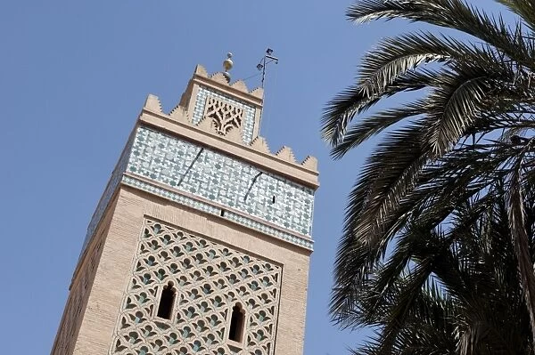 The kasbah mosque, Medina, Marrakesh, Morocco, North Africa, Africa