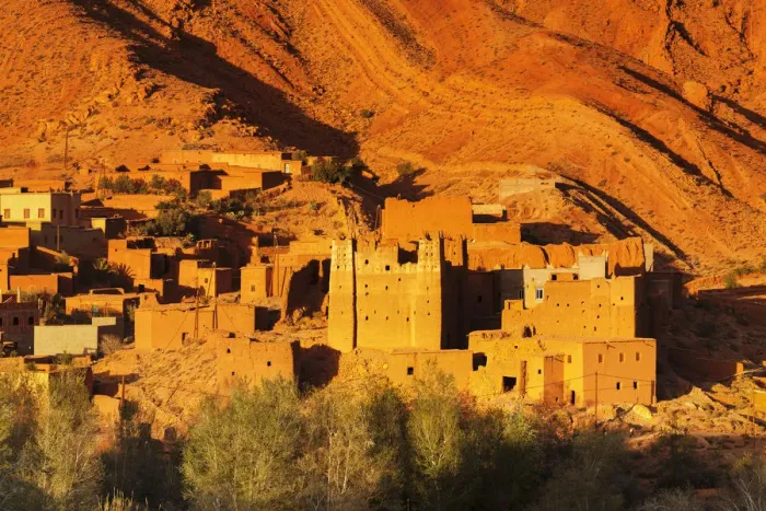 Framed Print : Kasbah at sunset, Ait Arbi, Dades Valley, Road of Kasbahs, Atlas Mountains, Southern Framed Print : Kasbah at sunset, Ait Arbi, Dades Valley, Road of Kasbahs, Atlas Mountains, Southern