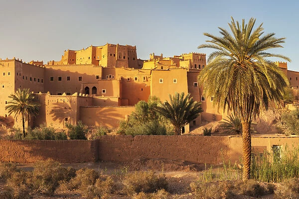 Kasbah Taourirt, Ouarzazate, Road of Kasbahs, Atlas Mountains, Southern Morocco, Morocco