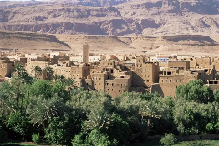 Framed Print : Kasbahs in the Draa Valley Framed Print : Kasbahs in the Draa Valley