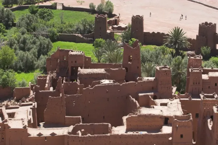 Framed Print : Kashbah Ait Benhaddou, UNESCO World Heritage Site, Draa Valley, Ouarzazate