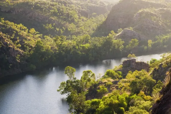 Framed Print : Katherine Gorge and Katherine River, Nitmiluk National Park, Northern Territory