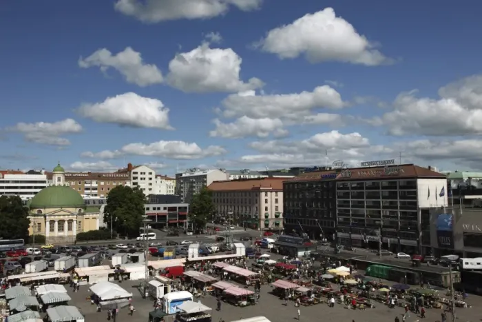 Framed Print : Kauppatori Square (Market Square), Turku, Western Finland, Finland, Scandinavia, Europe Framed Print : Kauppatori Square (Market Square), Turku, Western Finland, Finland, Scandinavia, Europe