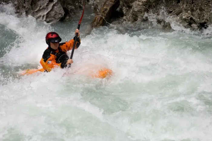 Framed Print : Kayaking in the Soca Valley, Slovenia, Europe Framed Print : Kayaking in the Soca Valley, Slovenia, Europe
