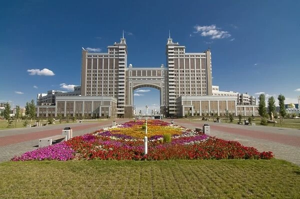 Kaz Munai Gas Building, Astana, Kazakhstan, Central Asia