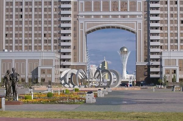 Kaz Munai Gas Building, Astana, Kazakhstan, Central Asia, Asia