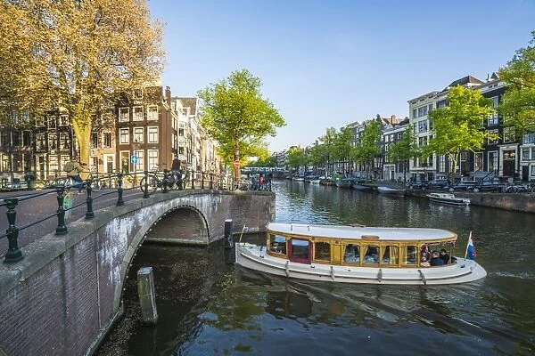 Keisersgracht Canal, Amsterdam, Netherlands, Europe