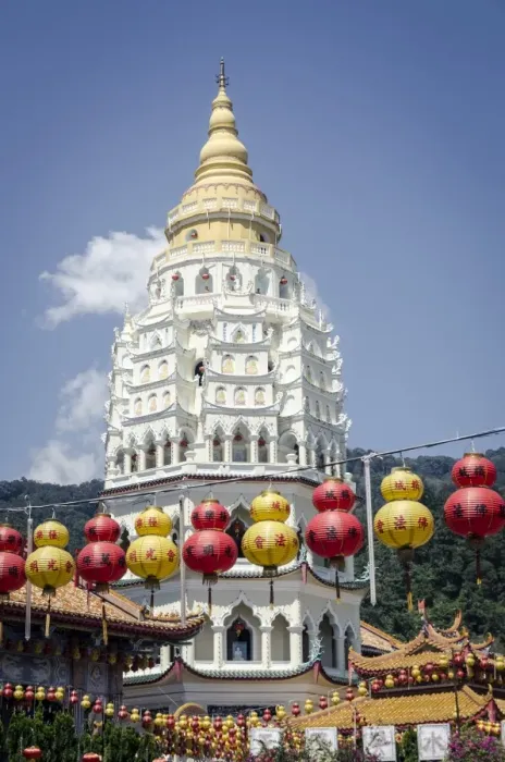 Framed Print : Kek Lok Si Temple during Chinese New Year period, Penang, Malaysia, Southeast Asia, Asia Framed Print : Kek Lok Si Temple during Chinese New Year period, Penang, Malaysia, Southeast Asia, Asia