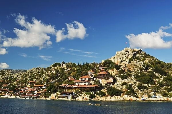 Kekova coastal region, near Demre, Mediterranean Sea, Antalya Province, Anatolia, Turkey, Asia Minor, Eurasia