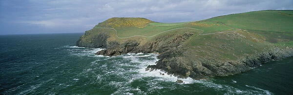 Kellan Head from coast path near Port Quin, north Cornwall, England, United Kingdom