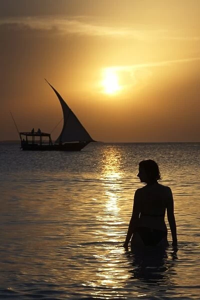 Kendwa Beach, Zanzibar, Tanzania, East Africa, Africa
