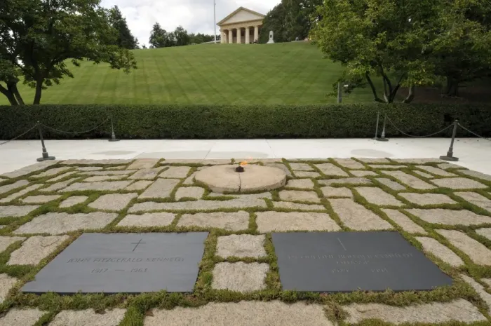 Framed Print : Kennedy graves in Arlington cemetery, Virginia, United States of America, North America Framed Print : Kennedy graves in Arlington cemetery, Virginia, United States of America, North America