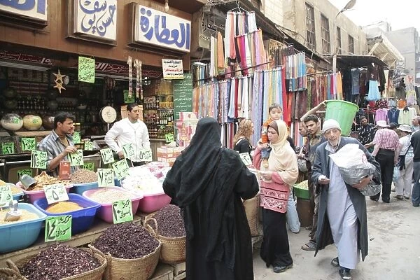 Khan El Khalili market, Cairo, Egypt, North Africa, Africa