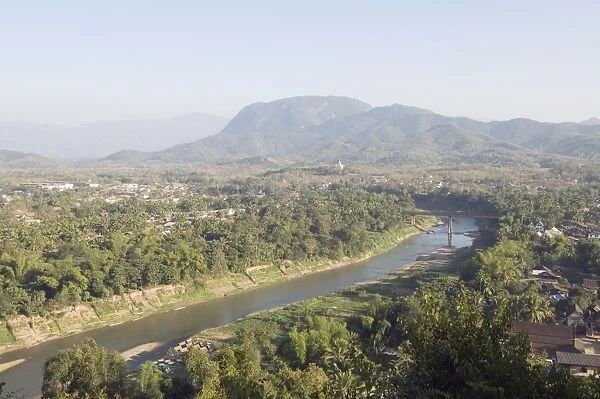 Khan river, Luang Prabang, Laos, Indochina, Southeast Asia, Asia