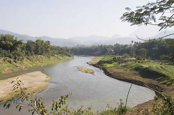 Khan River, Luang Prabang, Laos, Indochina, Southeast Asia, Asia