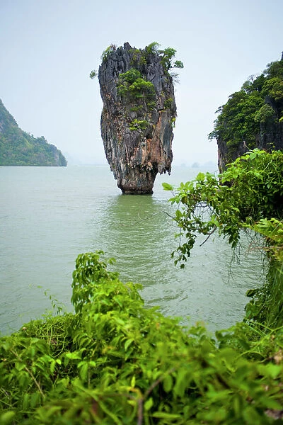 Khao Phing Kan (James Bond Island), Ao Phang-Nga National Marine Park, Phuket Island, Phuket, Thailand, Southeast Asia, Asia