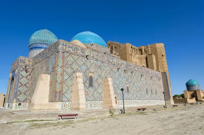 Framed Print : Khodja Ahmet Yasawi (Khoja Ahmed Yasawi) Mausoleum, UNESCO World Heritage Site, Turkistan Framed Print : Khodja Ahmet Yasawi (Khoja Ahmed Yasawi) Mausoleum, UNESCO World Heritage Site, Turkistan