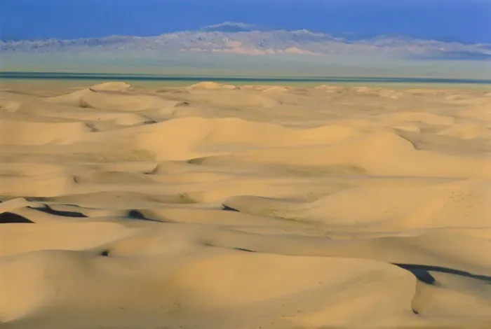 Framed Print : Khongoryn Els Dunes Framed Print : Khongoryn Els Dunes