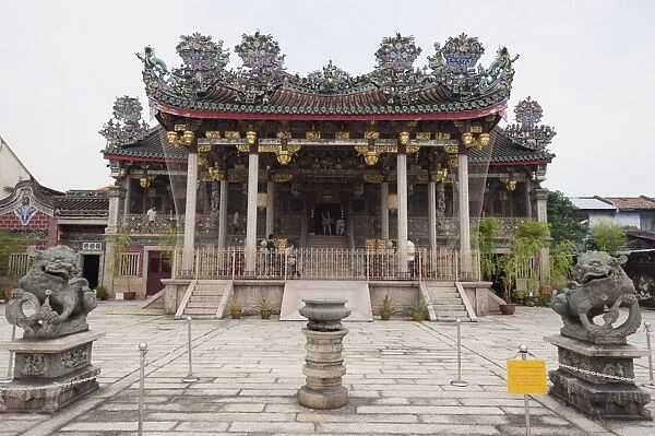 Khoo Kongsi clan house and temple, Georgetown, Penang, Malaysia, Southeast Asia, Asia