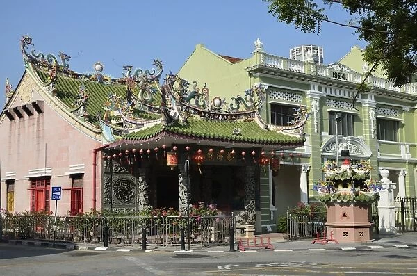 Khoo Kongsi Temple, George Town, UNESCO World Heritage Site, Penang, Malaysia