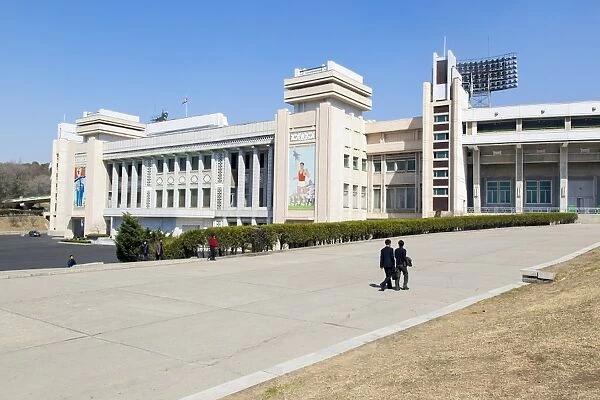 Kim Il Sung Stadium, Pyongyang, Democratic Peoples Republic of Korea (DPRK), North Korea, Asia