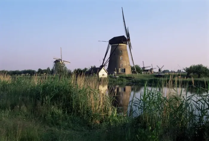 Framed Print : Kinderdijk Framed Print : Kinderdijk