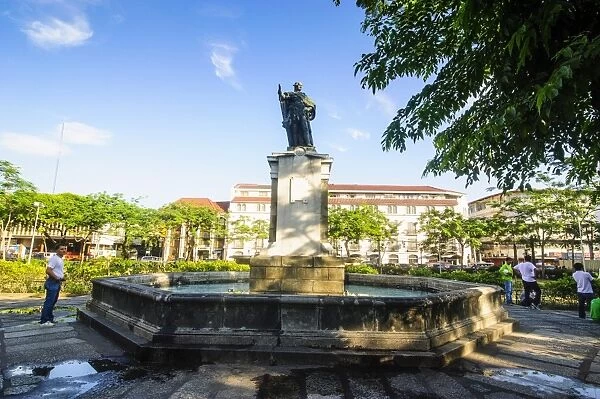 King Charles IV Monument, Intramuros, Manila, Luzon, Philippines, Southeast Asia, Asia