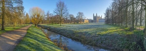 Kings College Chapel, Cambridge University, The Backs, Cambridge, Cambridgeshire