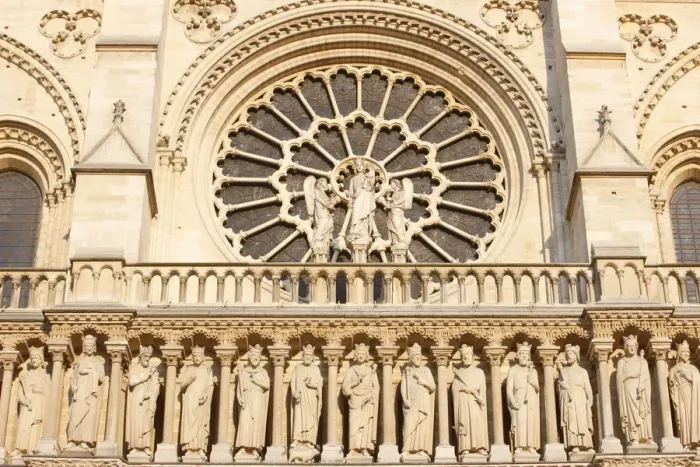Framed Print : Kings Gallery, west front, Notre Dame Cathedral, UNESCO World Heritage Site, Paris Framed Print : Kings Gallery, west front, Notre Dame Cathedral, UNESCO World Heritage Site, Paris