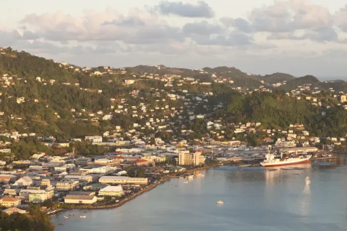 Framed Print : Kingstown Harbour, St. Vincent, St. Vincent and The Grenadines, Windward Islands Framed Print : Kingstown Harbour, St. Vincent, St. Vincent and The Grenadines, Windward Islands