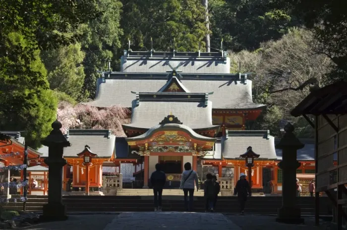 Framed Print : Kirishima jingu shrine Framed Print : Kirishima jingu shrine