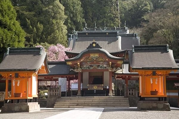 Kirishima-Jingu shrine, Kirishima, Kyushu, Japan, Asia