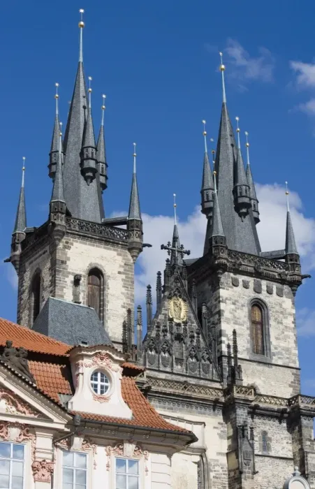 Framed Print : Kisky Palace and Church of Our Lady before Tyn, Old Town, Prague, Czech Republic, Europe Framed Print : Kisky Palace and Church of Our Lady before Tyn, Old Town, Prague, Czech Republic, Europe