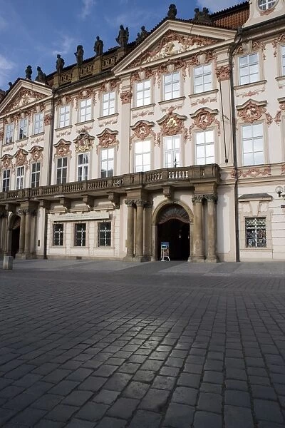 Kisky Palace, Old Town Square, Old Town, Prague, Czech Republic, Europe
