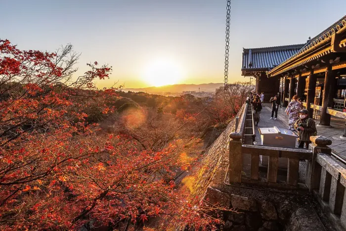 Framed Print : Kiyomizu Temple (Kiyomizu-dera) in the evening sunset and autumnal scenery with vibrant colours, UNESCO World Heritage Site, Kyoto, Honshu, Japan, Asia Framed Print : Kiyomizu Temple (Kiyomizu-dera) in the evening sunset and autumnal scenery with vibrant colours, UNESCO World Heritage Site, Kyoto, Honshu, Japan, Asia