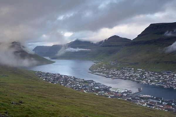 Klaksvik, Bordoy Island, Nordoyar, Faroe Islands (Faroes), Denmark, Europe