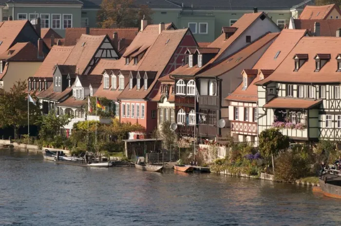 Framed Print : Klein-Venedig (Little Venice), Bamberg, Bavaria, Germany, Europe Framed Print : Klein-Venedig (Little Venice), Bamberg, Bavaria, Germany, Europe