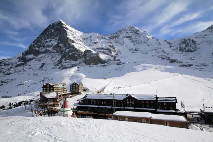 Framed Print : Kleine Scheidegg, Eiger and Monch, Bernese Oberland, Switzerland, Europe Framed Print : Kleine Scheidegg, Eiger and Monch, Bernese Oberland, Switzerland, Europe